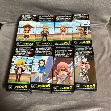 월드 콜렉터블 더블 피규어 ONE PIECE 8체 세트
