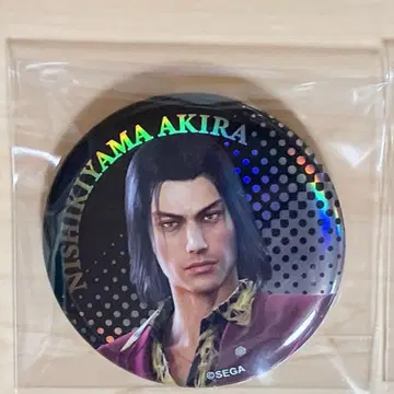 용과 같이 니시야마 아키라 메탈 캔뱃지