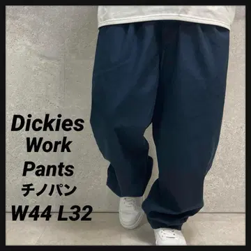 디키즈 워크 팬츠 치노 팬츠 네이비 빅사이즈 W44 L32
