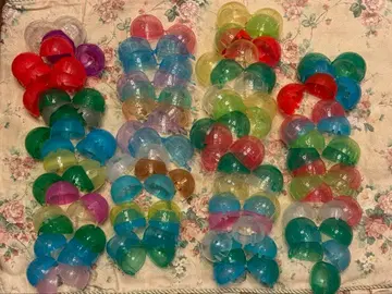 가챠가챠 빈 캡슐 논세퍼레이트 100개 전 10색 이상