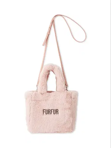FURFUR 에코 퍼 토트 핑크