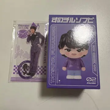 SnowMan 후카사와 타츠야 소프트 비닐 아크릴 스탠드 on