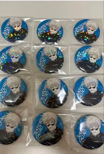 고죠 사토루 올스타 캔뱃지 12개