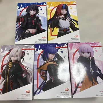 [ 라운드 원 한정판 ] 카미츠바키시 건설 중 피규어 5체 컴플리트 세트