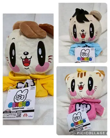 GENE 고양이 퍼펫 3개 세트