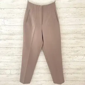 자라 ZARA 슬랙스 팬츠 [S] 센터 프레스 턱 깔끔