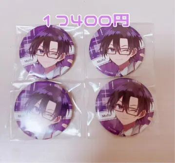 컬러풀 피치 모후 씨 캔뱃지 4개 세트