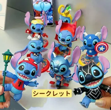 cosbi 스티치 마블 피규어 캡틴 아메리카 시크릿