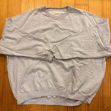 MARKAWARE 오가닉 코튼 맨투맨 그레이