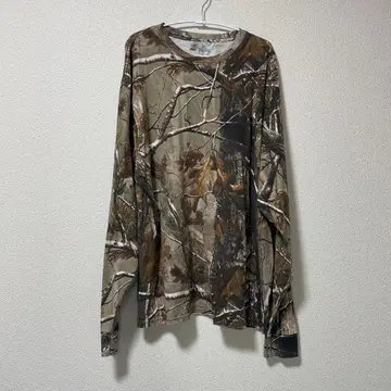 카모 무늬 리얼트리 패턴 긴팔 셔츠 2XL