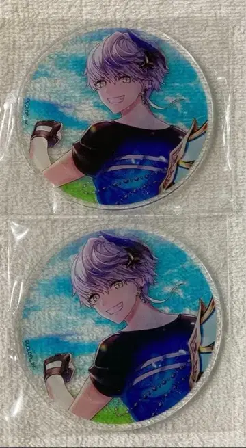 화이트 고양이 프로젝트 시로 그라테 아크릴 코스터 세트