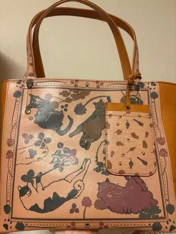 Dakota 다코타 치자레 고양이 패턴 토트백