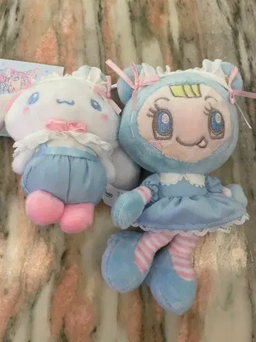 산리오 메조피아노 시나몬 롤 블루베리에짱 마스코트 홀더