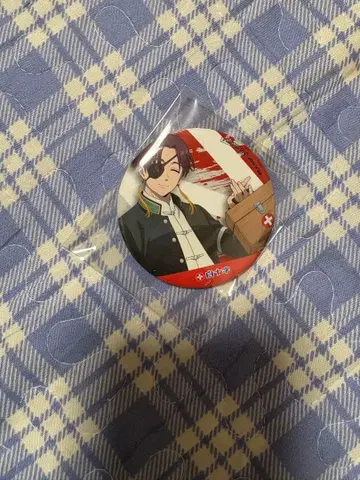 WIND BREAKER 윈브레 화이트 십자가 당선품 캔뱃지 소방 준히