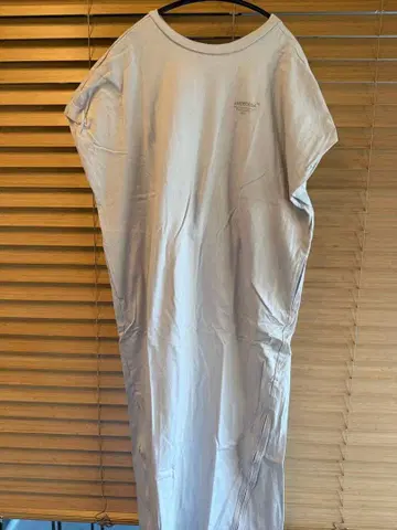 AMERICANA 티셔츠 원피스 화이트