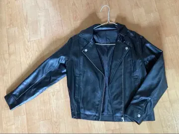 블랙 라이더 자켓 M 가죽 자켓