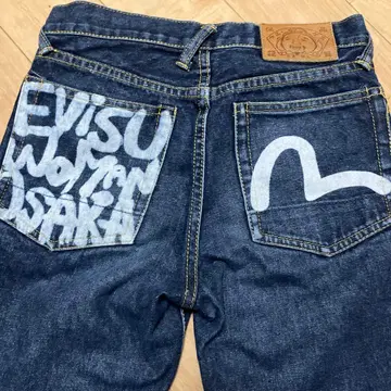 에비수 스트레이트 데님 사이즈 25