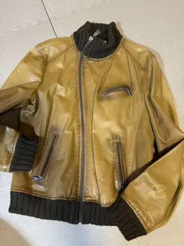 RICHMOND 가죽 싱글 라이더 자켓