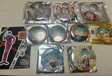 히프노시스 마이크 시로가미 사사라 캔뱃지 9개 세트