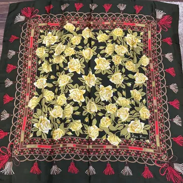 니나리치 실크 스카프 장미 대형