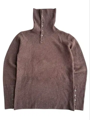detachable high neck knit