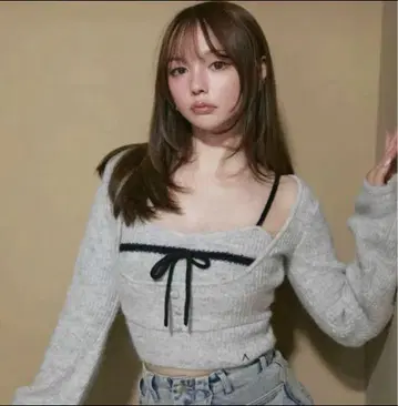 ANDMARY 나탈리 리본 세트 grey