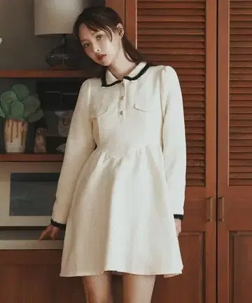 라라나 트위드 원피스