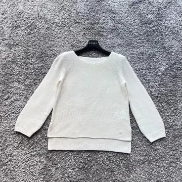 FOXEY NY 38 화이트 니트