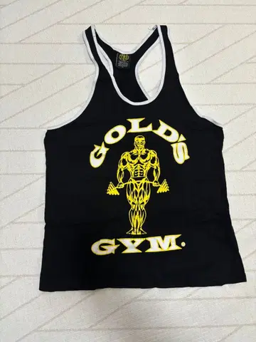 GOLD'S GYM 탱크탑 M 사이즈 블랙
