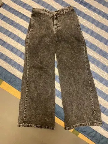 CLEL 빈티지 와이드 플레어 데님 L 사이즈