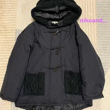 nikoand - 절개 더플 코트 L