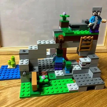 마인크래프트 레고 21141 동굴 상자 없음