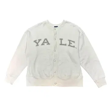 Yale 예일 대학 칼리지 로고 맨투맨 가디건