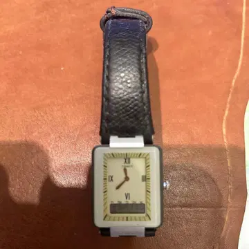 TISSOT TWOTIMER 실버 블랙