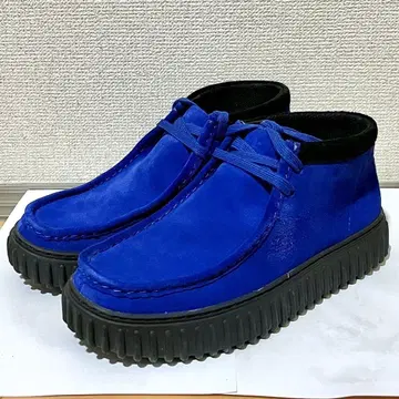 clarks 클락스 Torhill Hi 토힐하이 ( 코발트 스웨이드 )