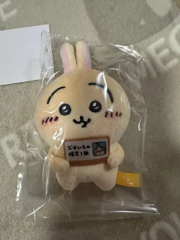 치이카와 (먼작귀) 토끼 쇼핑 검정 1급 봉제 인형 에포스카드