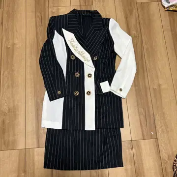 버블 수트 버블 쇼와 레트로 스커트 수트