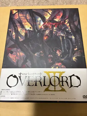 초회 생산판 오버로드 III 전 3권 세트 [ DVD ] BOX