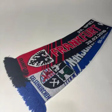 프랑크푸르트 vs 겔젠키르헨 축구 머플러 일본 미발매