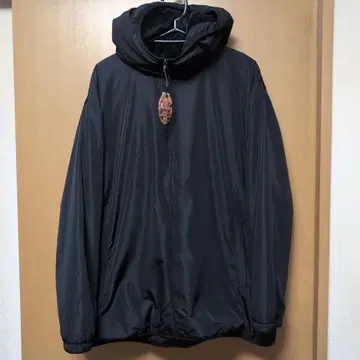 [ 미사용 새상품 ] 따뜻한 속기모 아우터 4L 블랙 방한 빅