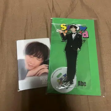 Abe 수트 아크릴 스탠드 & 포토 카드