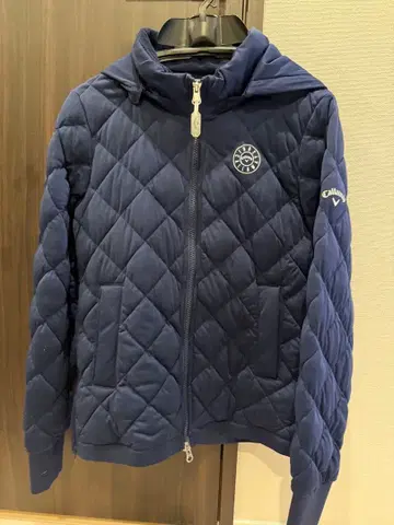 캘러웨이 네이비 퀼팅 자켓