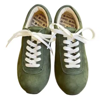 정가 22,880엔 [블루 오버] 명작 마이키 스웨이드 가죽 스니커즈