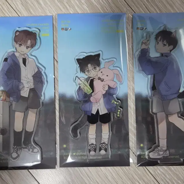 (미개봉, 원가이하)괴담출근 우니님 김솔음 최요원 류재관 아크릴스탠드