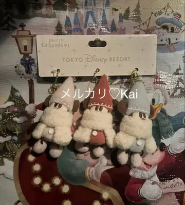 2025 릴린린 봉제 인형 참 3개 세트 디즈니 크리스마스