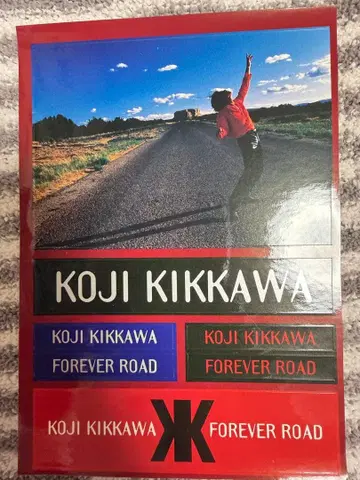 KOJI KIKKAWA FOREVER ROAD 1995 스티커