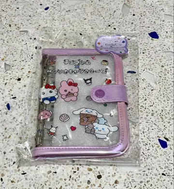 최고심 산리오 씰 바인더 퍼플