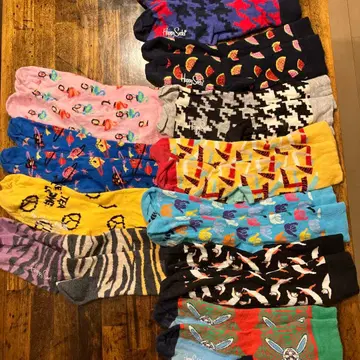 해피 삭스 중고 11켤레 콜라보 포함