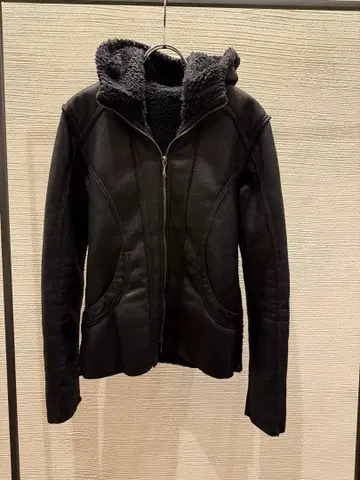 00s 14th addiction coated hoodie mouton