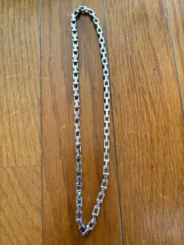 남성용 T 체인 목걸이